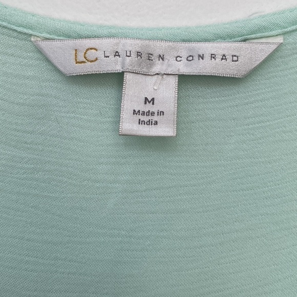 Lc Lauren Conrad Mint Green Flowy Tank - Picture 4 of 4